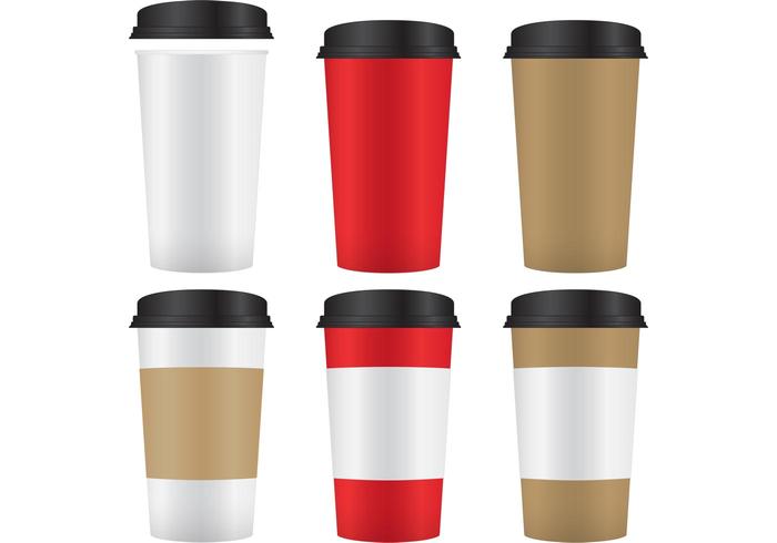 700x490 Coffee Paper Cup Mockup Vectors