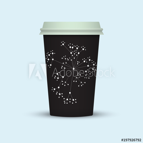 500x500 Coffee Cup Vector Illustration Paper Coffee Cup Icon Isolated