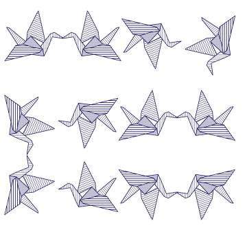 360x360 Origami Crane Png Images Vector And Free Download