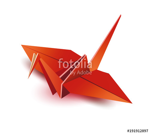 500x447 Origami Origami Crane Red Origami Crane Red Paper Origami Crane