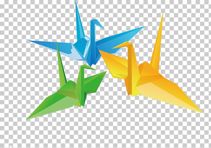 728x511 Thousand Origami Cranes Paper Orizuru, Colored Paper Cranes Png