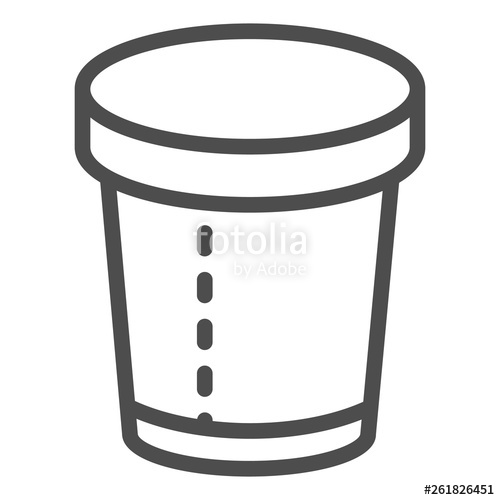 Disposable Cup Line Icon Paper Cup Vector Illustration Isolated 500x500 Disposable Cup Line Icon Paper Cup Vector Illustration Isolated