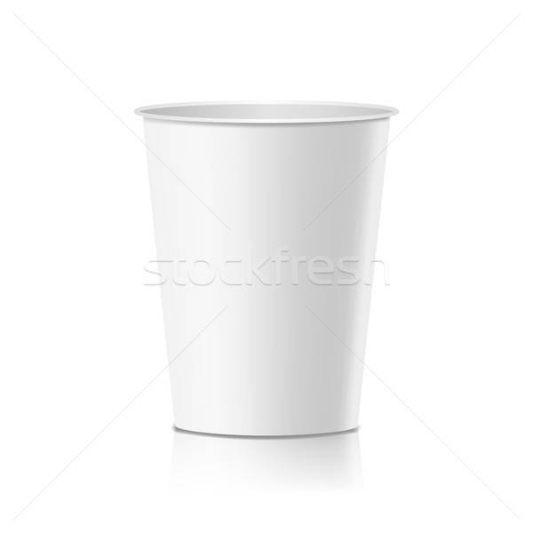 Coffee Paper Cup Vector Empty Clean Paper Or Plastic Container 600x600 Coffee Paper Cup Vector Empty Clean Paper Or Plastic Container
