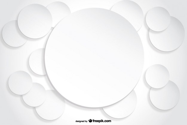 626x417 Circle Background Paper Cutout Effect Vector Free Download