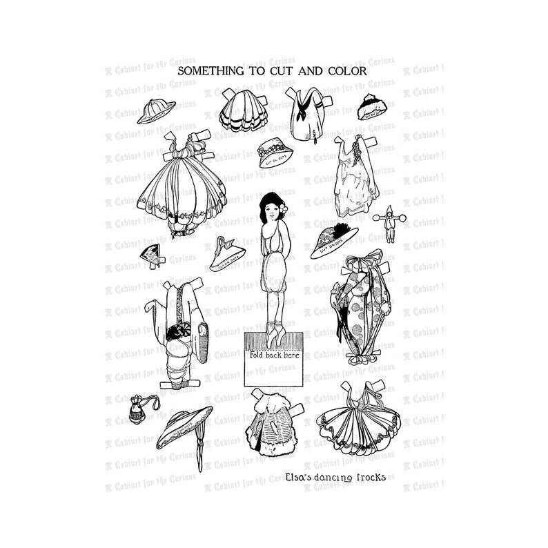 794x794 Vintage Printable Paper Doll Children's Crafts Etsy