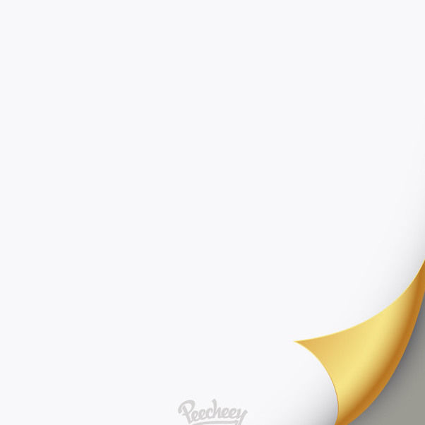 602x602 Golden Flip White Paper Free Vector Download Cannypic