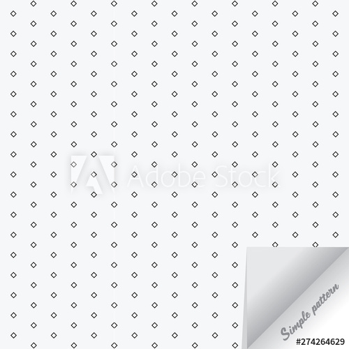 500x500 Geometric Vector Pattern, Repeating Small Diamond Shape And Paper