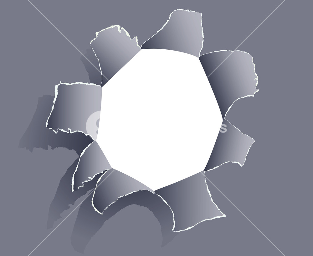 Paper Hole Vector Illustration Royalty Free Stock Image 1000x820 Paper Hole Vector Illustration Royalty Free Stock Image