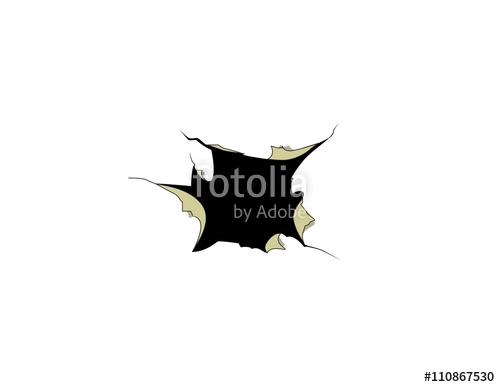 Paper Hole Vector Illustration Stock Image And Royalty Free 500x387 Paper Hole Vector Illustration Stock Image And Royalty Free