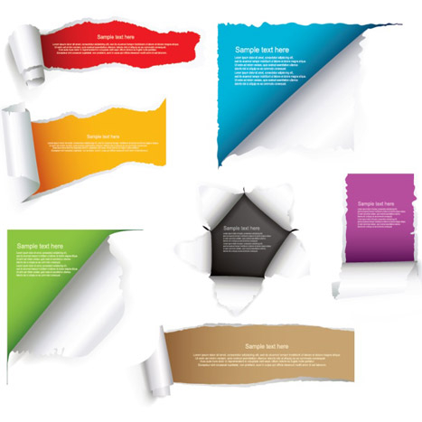 467x467 Torn Paper Hole Vector Brepps Wallpaper