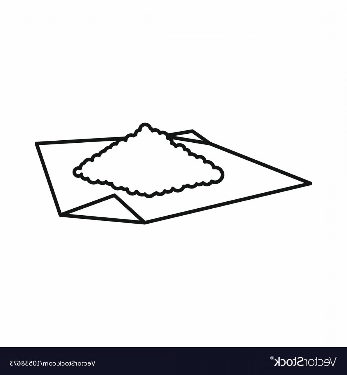 1200x1296 Marijuana On Rolling Paper Icon Outline Style Vector Geekchicpro