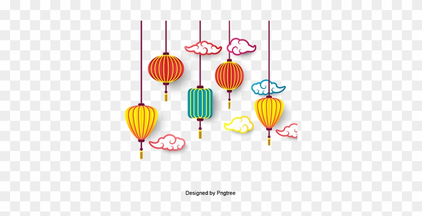 840x429 M Autumn Lantern Lantern Vector, Watercolor Lantern