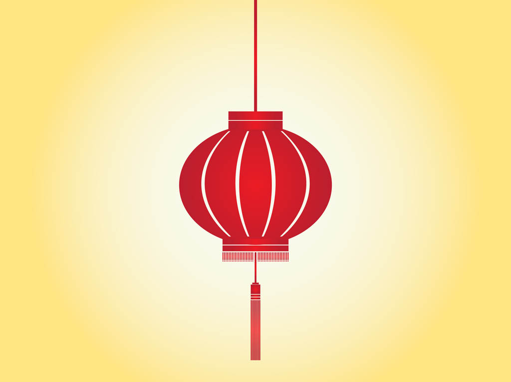 1024x765 Red Chinese Lantern Vector Art Graphics