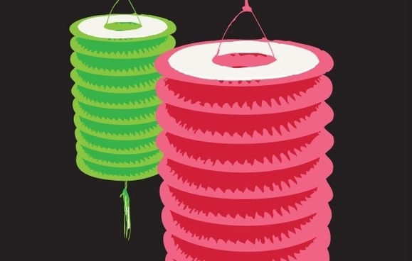 579x368 Thadingyut Paper Lantern Free Vector Download