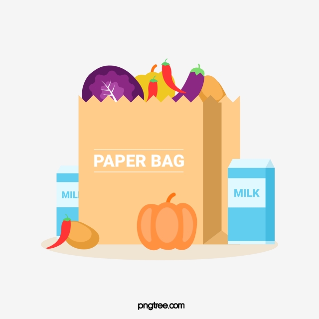 Green Paper Bag Vegetable Food Illustration, Paper Bag, Green 640x640 Green Paper Bag Vegetable Food Illustration, Paper Bag, Green