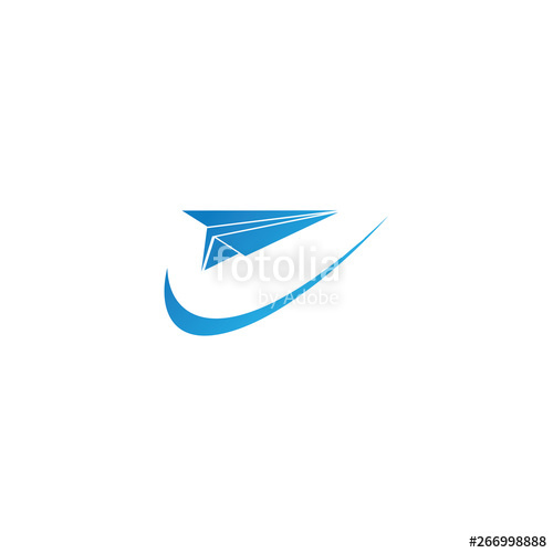 Paper Plane Logo Vector Stock Image And Royalty Free Vector 500x500 Paper Plane Logo Vector Stock Image And Royalty Free Vector