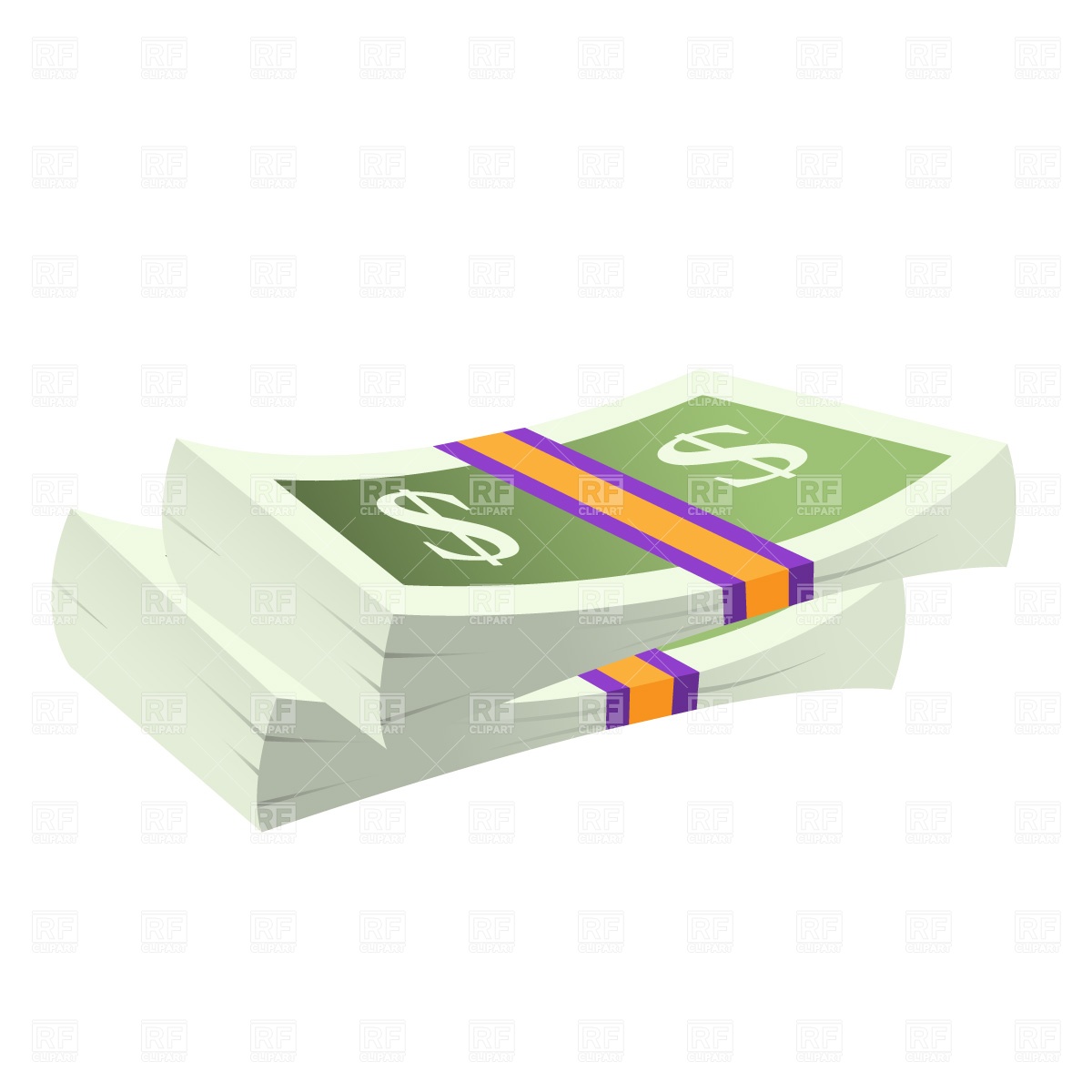 1200x1200 Paper Money Bundle Free Vector Image Vector Artwork Of Business