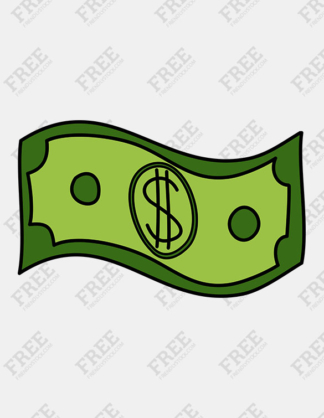 324x418 Paper Money Clipart