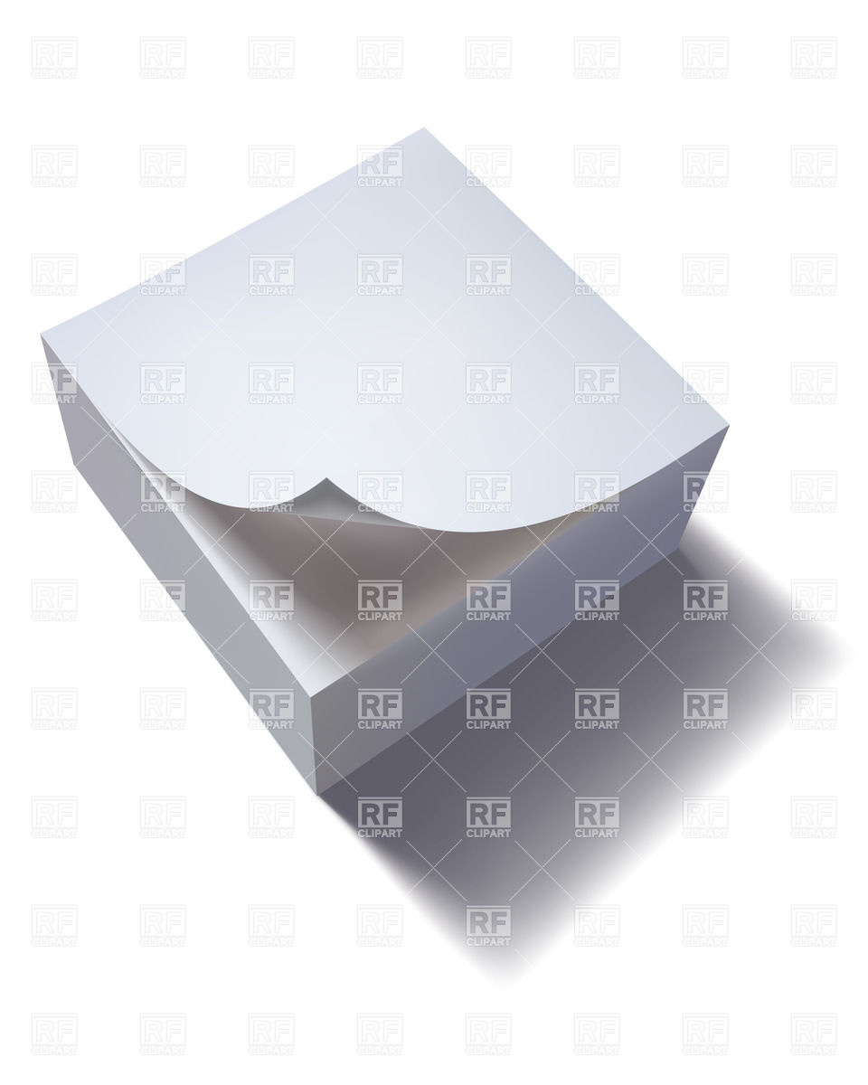 Stack Of Paper Sheets With Folded Corner Vector Image Of Objects 960x1200 Stack Of Paper Sheets With Folded Corner Vector Image Of Objects