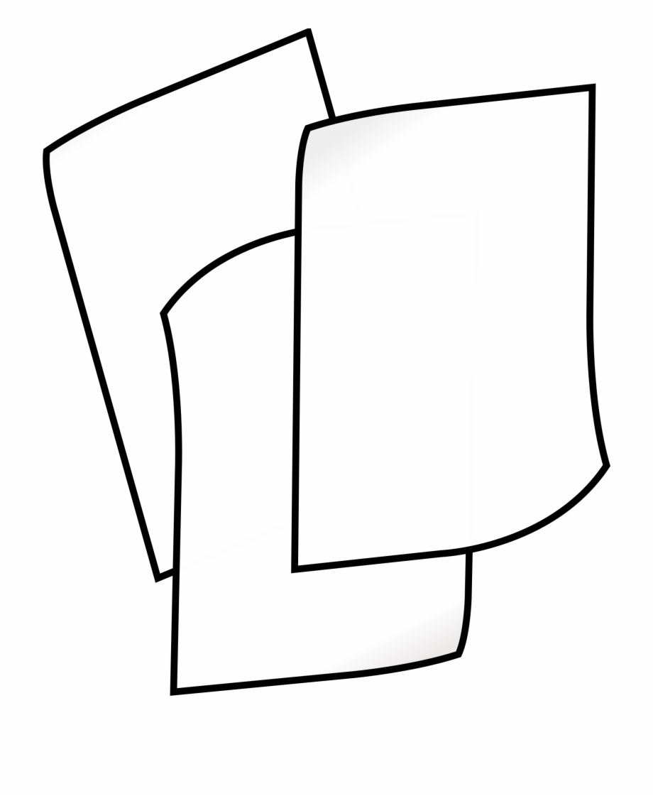Vector Royalty Free Library Stack Of Paper Big Image 920x1121 Vector Royalty Free Library Stack Of Paper Big Image