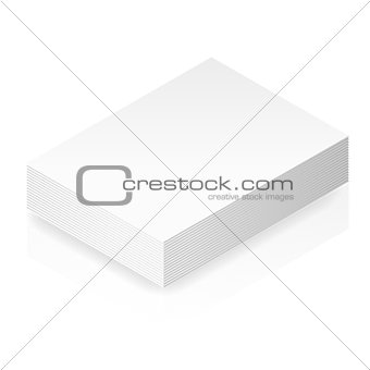 Image Isometric Blank Paper Stack From Crestock Stock Photos 340x340 Image Isometric Blank Paper Stack From Crestock Stock Photos