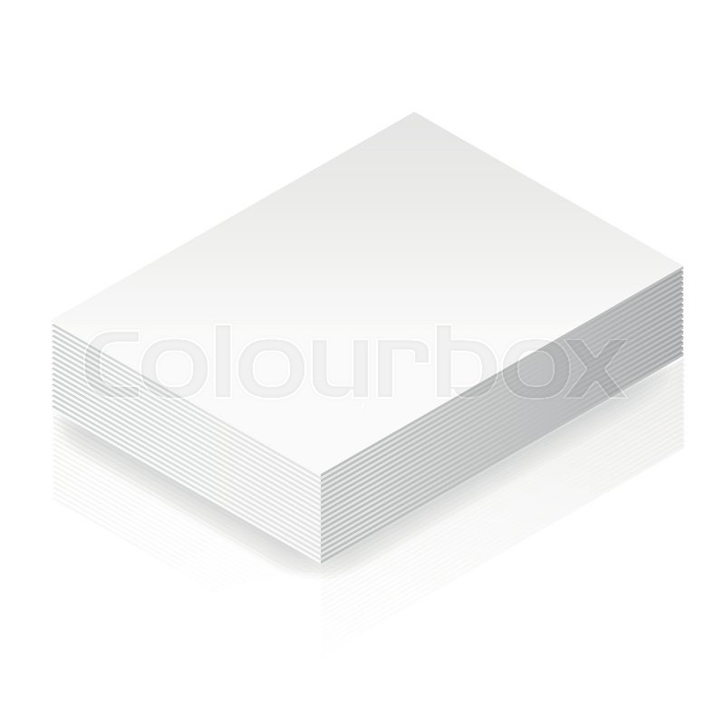 Isometric Blank Paper Stack Vector Stock Vector Colourbox 800x800 Isometric Blank Paper Stack Vector Stock Vector Colourbox