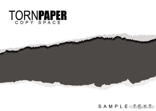 Paper Tear Vector