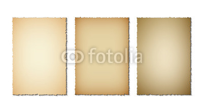 Set Of Old Paper Torn Edges Grunge Texture Of Old Paper On White 400x222 Set Of Old Paper Torn Edges Grunge Texture Of Old Paper On White