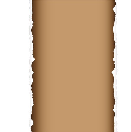 Brown Background With Torn Edges And White Paper Strip Royalty 449x450 Brown Background With Torn Edges And White Paper Strip Royalty