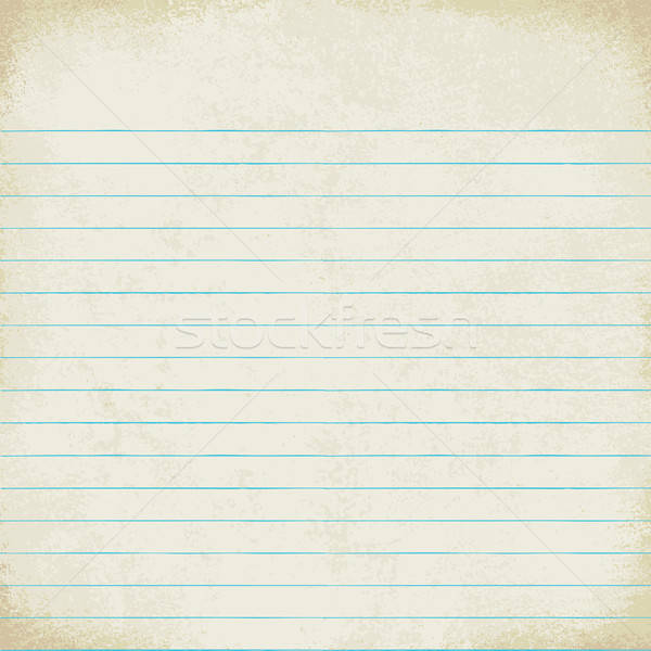 600x600 Vintage Lined Paper Vector Background Vector Illustration