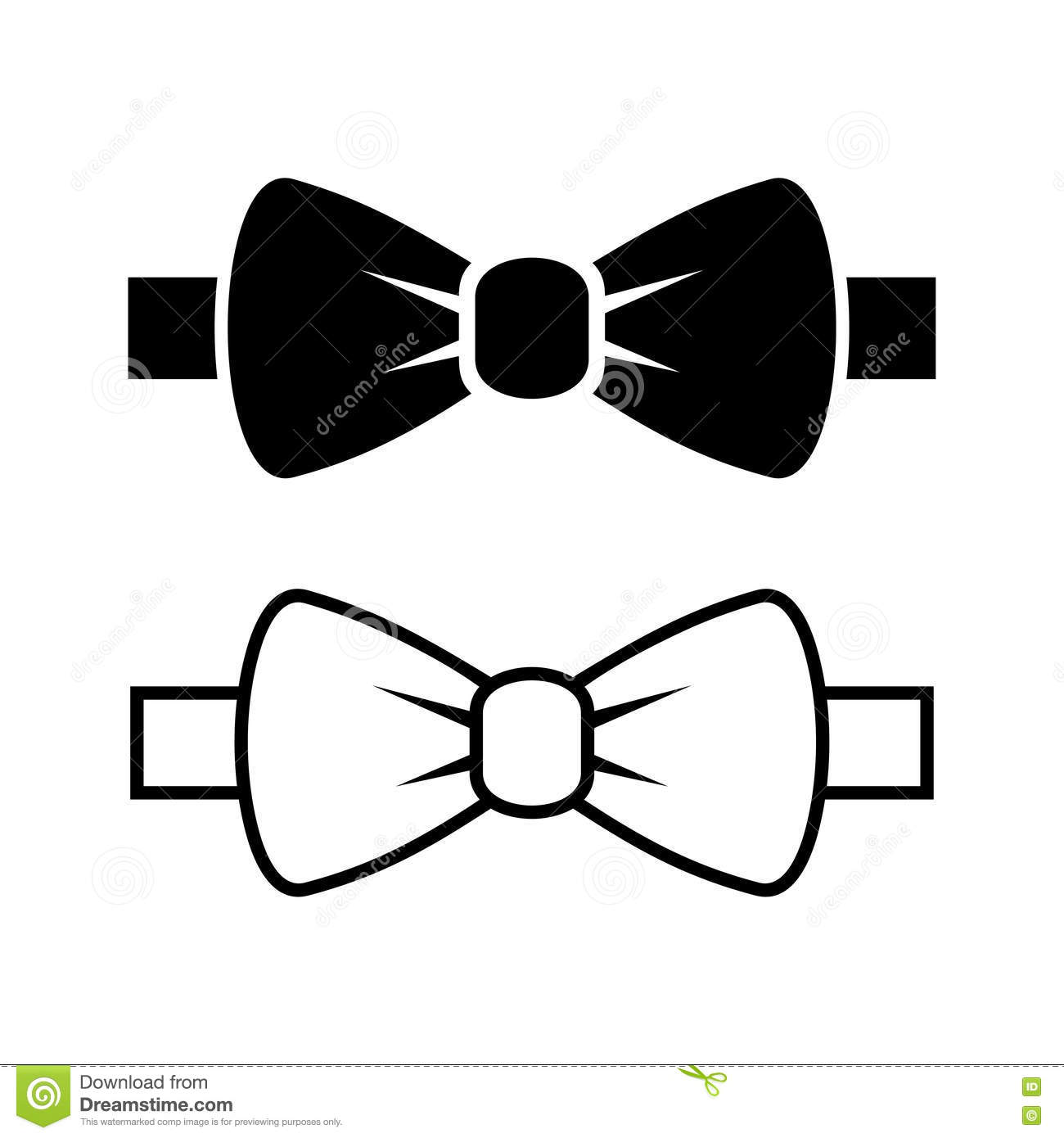 1300x1390 Papillon Tie Clipart