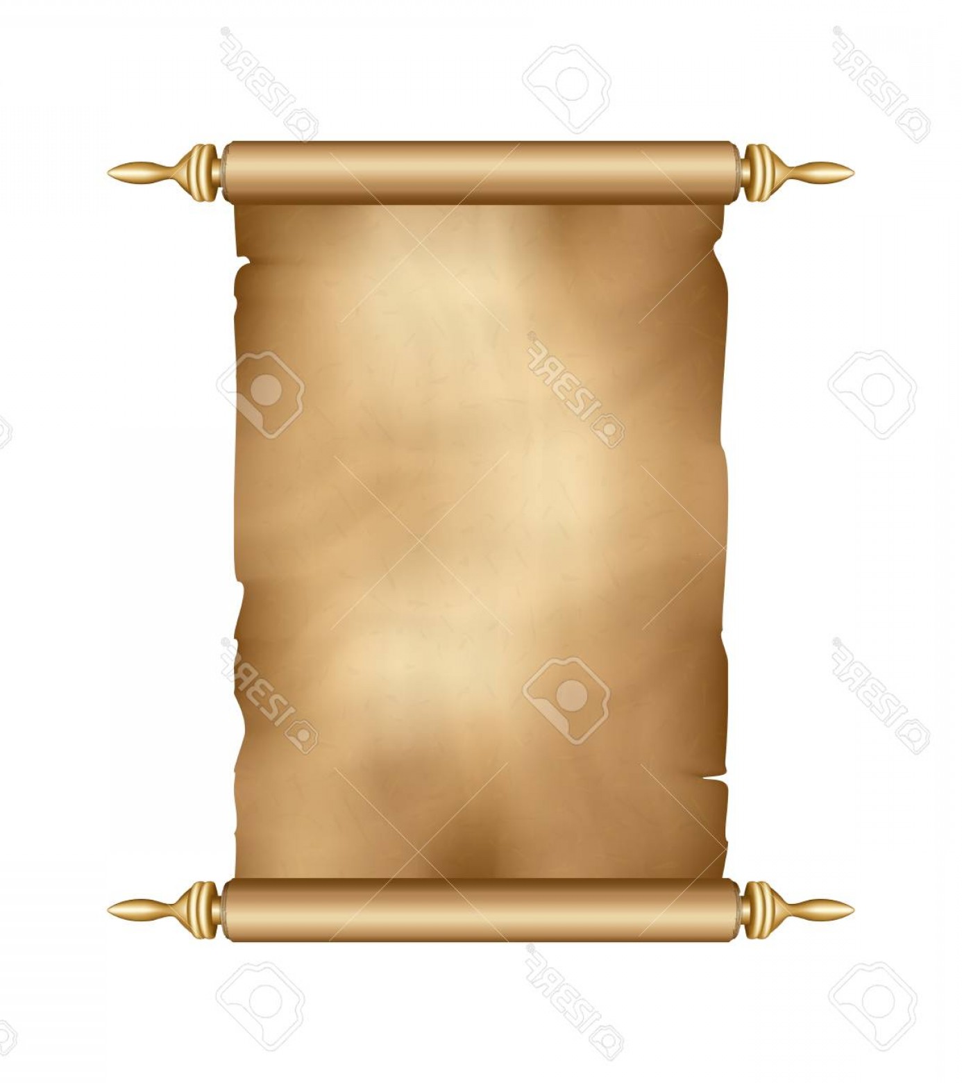 Photostock Vector Old Paper Scroll Vertical Parchment Ancient 1386x1560 Photostock Vector Old Paper Scroll Vertical Parchment Ancient