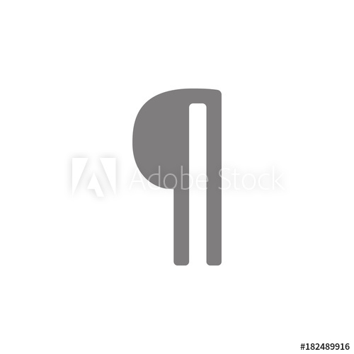 500x500 Paragraph Vector Icon Web Element Premium Quality Graphic Design