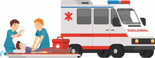 Paramedic Are Help The Patient In When He Sick Vector Premium 626x237 Paramedic Are Help The Patient In When He Sick Vector Premium