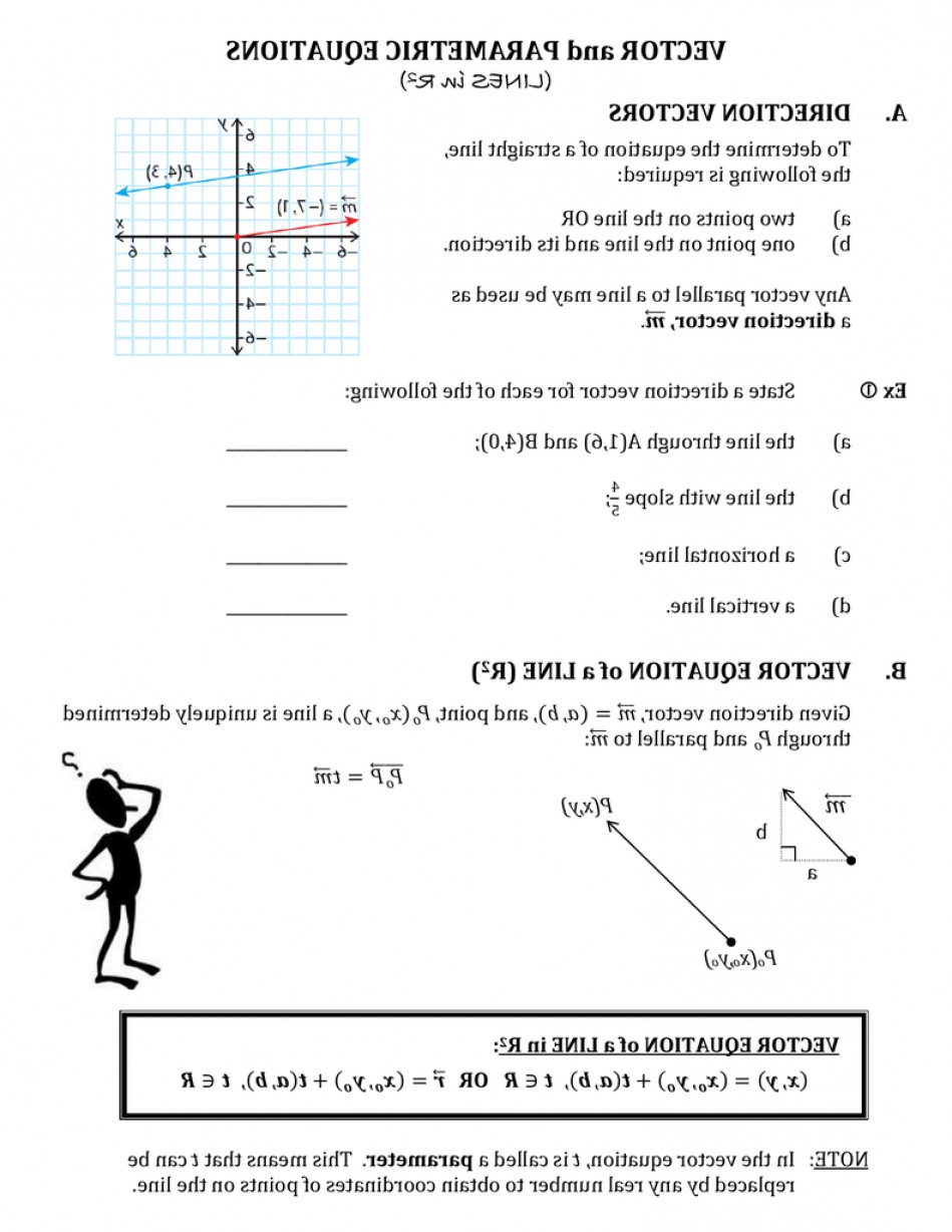 949x1228 Vector And Parametric Equations Lines In R A Savoyuptown