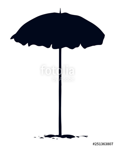 391x500 Parasol Vector Drawing Stock Image And Royalty Free Vector