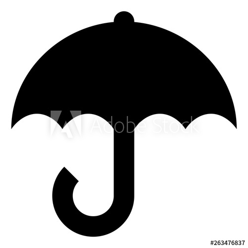 500x500 Umbrella Parasol Vector Icon