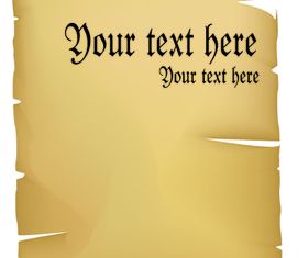 280x235 Parchment Vector