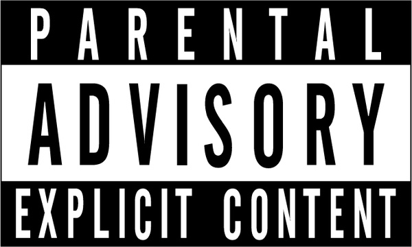 600x360 Parental Advisory Explicit Content Free Vector In Encapsulated