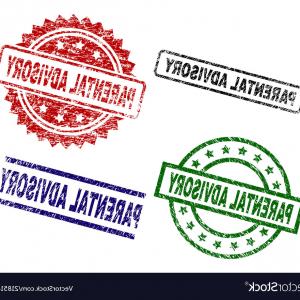 300x300 Vector Parental Advisory Explicit Content Label Createmepink