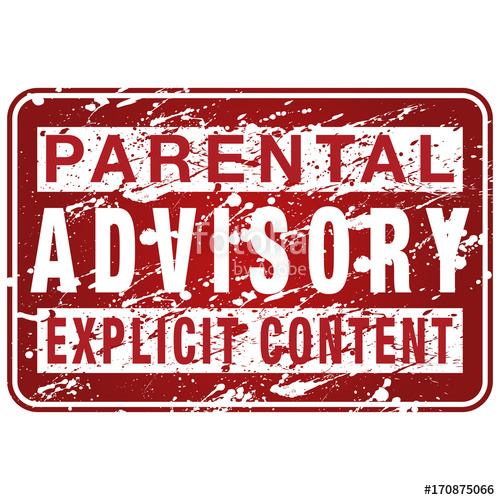 500x500 Parental Advisory Label Sign Stock Image And Royalty Free Vector