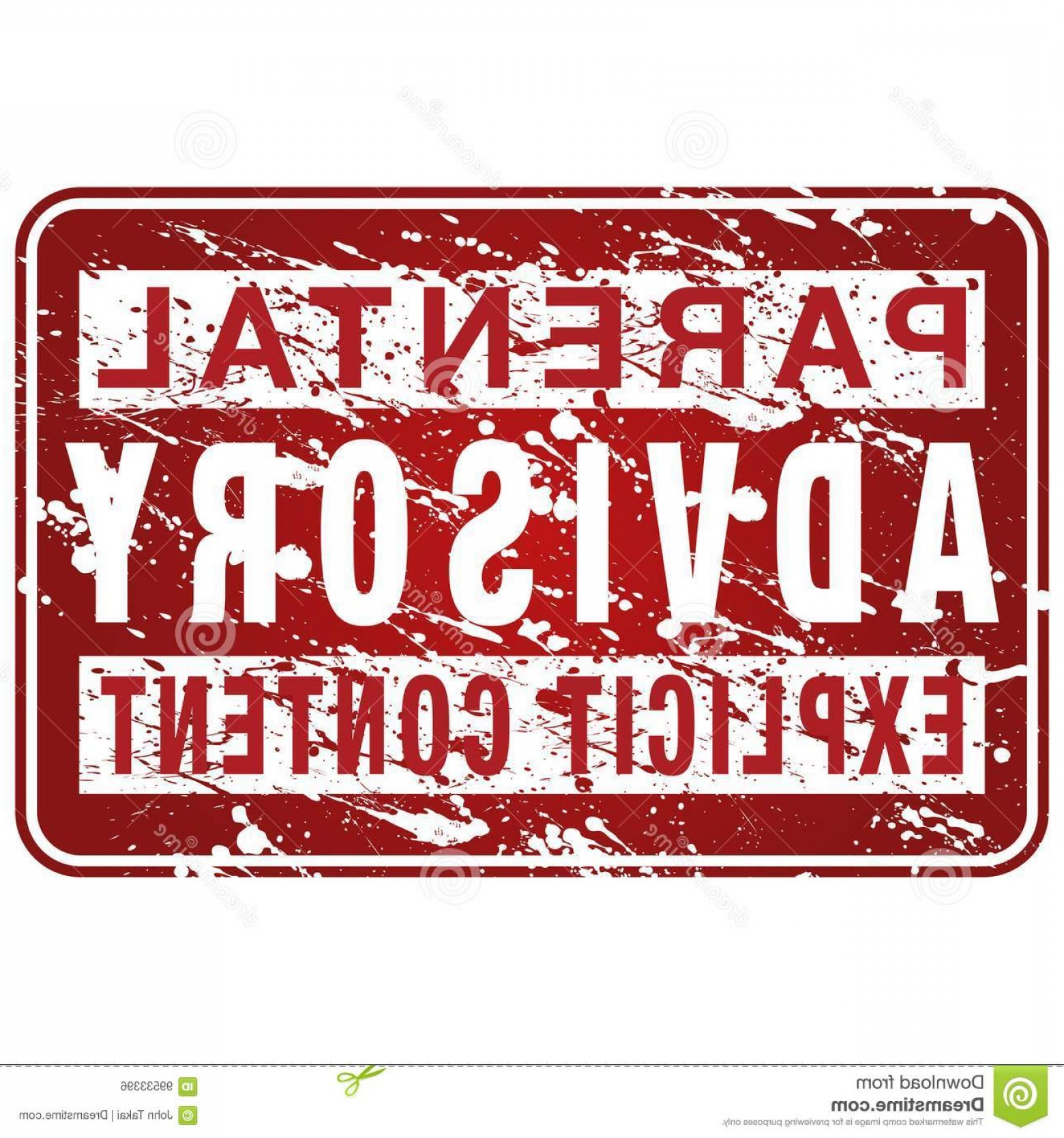 1560x1668 Stock Illustration Parental Advisory Label Sign Image Paint