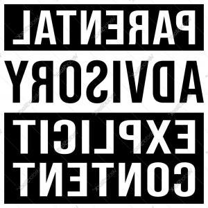 300x300 Parental Advisory Explicit Content Warning Sign Or Vector Newwaysys