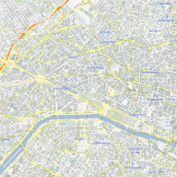 256x256 Scalablemaps Vector Map Of Paris