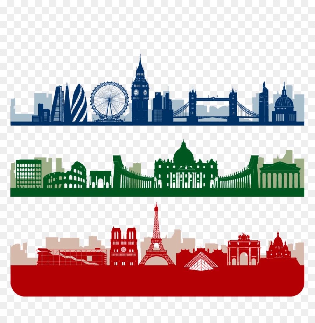 Png Paris London Skyline Silhouette Vector Travel Land Soidergi 1080x1104 Png Paris London Skyline Silhouette Vector Travel Land Soidergi