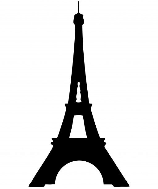 Eiffel Tower Silhouette Clipart Free Stock Photo 512x615 Eiffel Tower Silhouette Clipart Free Stock Photo