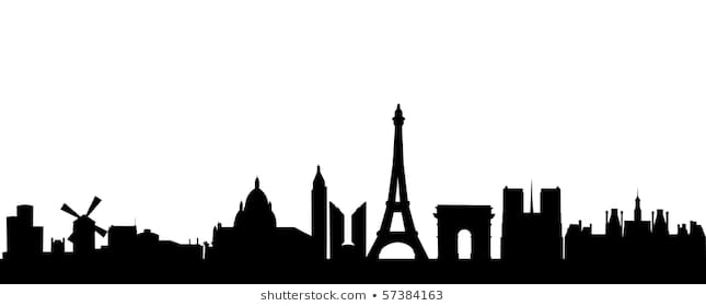 Huge Collection Of 'paris Silhouette Skyline' Download More Than 645x280 Huge Collection Of 'paris Silhouette Skyline' Download More Than