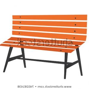 300x300 Outdoor Park Wooden Bench Vector D Catchsplace