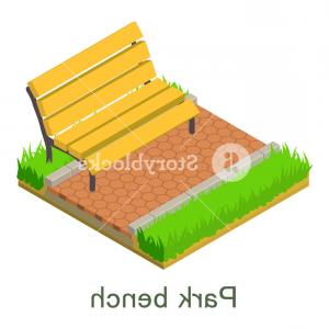 300x300 Park Bench Engraving Vector Illustration Catchsplace