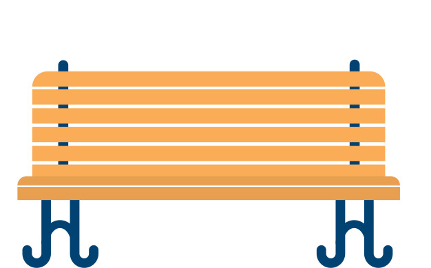 626x390 Park Bench Vector Premium Download